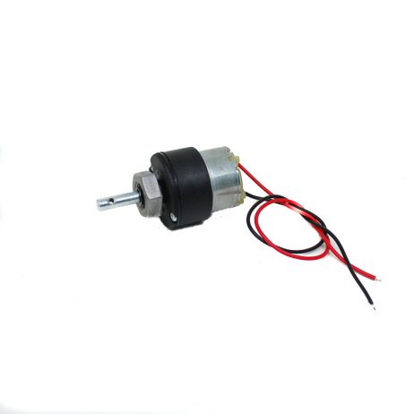 12V Low Noise DC Motor With Metal Gears - Grade A