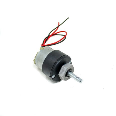 12V Low Noise DC Motor With Metal Gears - Grade A