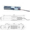 5 kg Load Cell with HX711AD Module, Shell and 4P DuPont Wire Kit