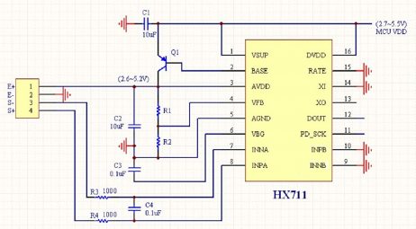 5 kg Load Cell with HX711AD Module, Shell and 4P DuPont Wire Kit