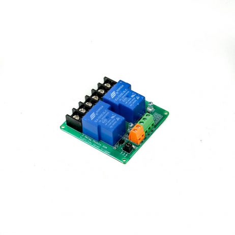 2 Channel Relay Module 30A with Optocoupler Isolation 12V Supports High and Low Triger