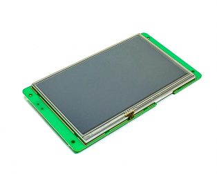 DWIN HMI 7 Inch TN LCD Resistive Touch Display Cost Efficient