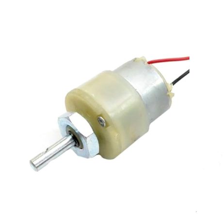 3.5RPM 12V Low Noise Dc Motor With Metal Gears - Grade A