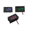 Generic 0.56 Inch DC5V 120V DC Two Wire Digital Display Voltmeter for Car Bicycle Motorcycle Blue 7