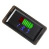 12-60V Dual LED Display Waterproof Automatic Voltage Identification Meter