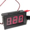 Red Two-Wire 0.56 Inch DC5V-120V DC Digital Display Voltmeter For Car Bicycle Motorcycle