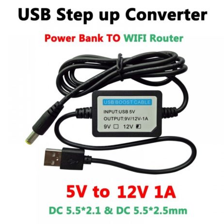 USB Power DC 5V 1A to DC 12V Step Up Module