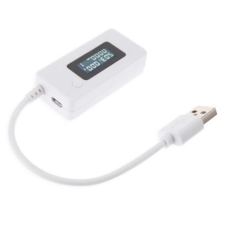 USB Tester Current and Voltage meter with LCD Screen Monitors for Mobile Power Capacity