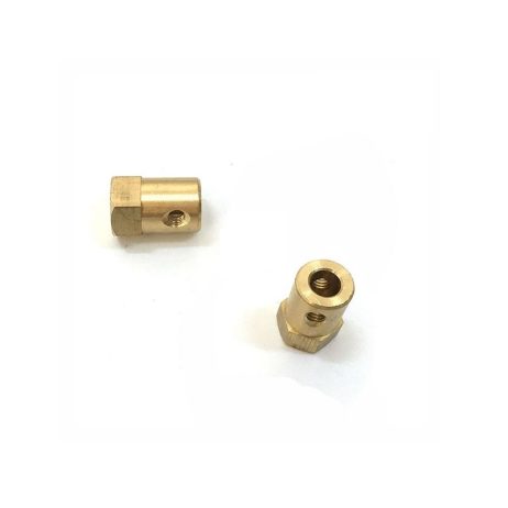 Short Coupling for Robot Smart Car Wheel - 4 mm Length: 18mm