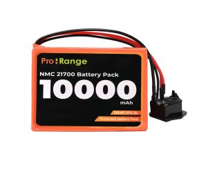 Pro-range NMC 21700 37V 10000mAh 3C 10S2P Li-Ion Battery Pack