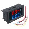 Dual Led 0.28'' Display for DC0-100V 10A Voltage and Current Test Digital Instrument