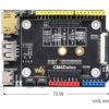 WAVESHARE Waveshare Arduino Compatible Base Board For Raspberry Pi Compute Module 4 HDMI USB M.2 Slot 1