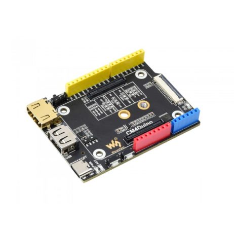 WAVESHARE Waveshare Arduino Compatible Base Board For Raspberry Pi Compute Module 4 HDMI USB M.2 Slot 2