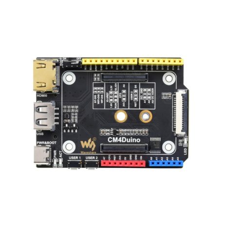 WAVESHARE Waveshare Arduino Compatible Base Board For Raspberry Pi Compute Module 4 HDMI USB M.2 Slot 5