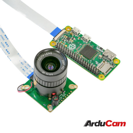 Arducam Arducam High Quality IR CUT Camera for Raspberry Pi 12.3MP 12.3 Inch IMX477 HQ Camera Module with 6mm CS Lens for Pi 4B 3B 2B 3A Pi Zero and more b0270 5