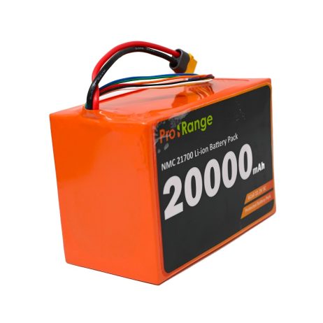 Pro-range NMC 21700 22.2V 20000mAh 3C 6S4P Li-Ion Battery Pack