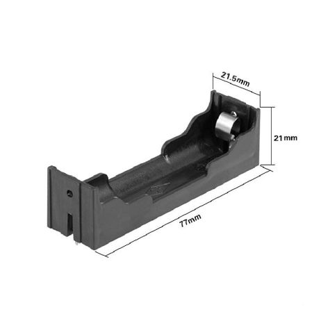 18650 x 1 BLM Cell Box, with Pin, Without Cover