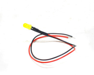 3V Yellow LED Indicator 5MM Light with