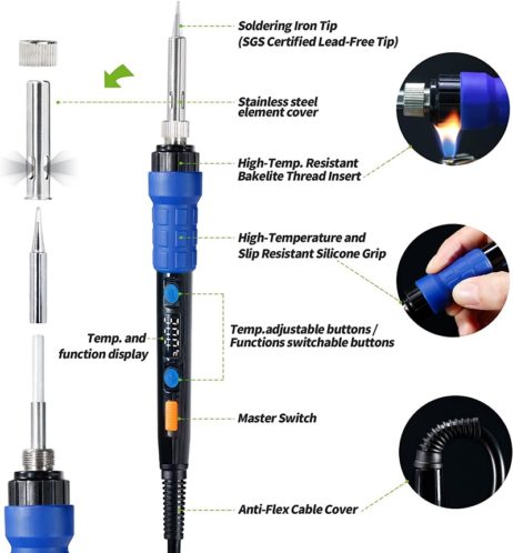 YIHUA 928D-III digital electronic soldering iron