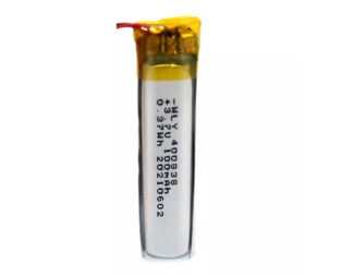 100 mAh 3.7V single cell Rechargeable LiPo Battery