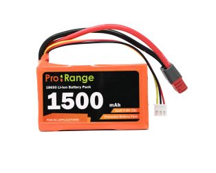 Pro-range ISR 18650 7.4V 1500mAh 15C 2S1P Li-Ion Battery Pack