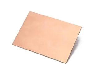 Single Side 10X15cm thickness 1.5mm Copper Clad Printed Circuit Board