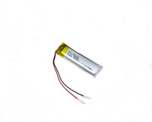 160 mAh 3.7V single cell Rechargeable LiPo Battery