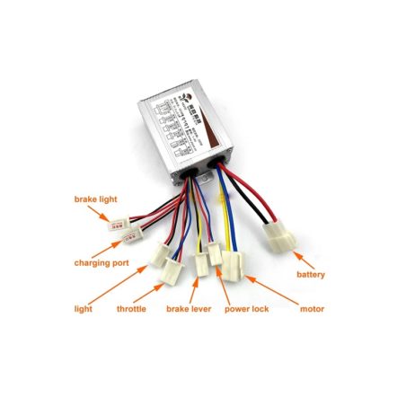 36V-450W-Electric-Bike-Geared-Motor-Brush-Controller-25A-Fuse-Twist-Throttle-Handle-