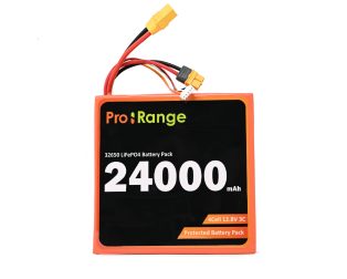 Pro-range IFR 32650 12.8V 24000mAh 3C 4S4P LiFePO4 Battery Pack