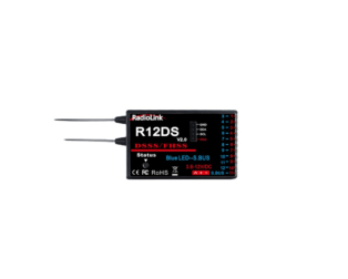 Radiolink R12DS 2.4GHz RC Receiver 12 Channels SBUS/PWM