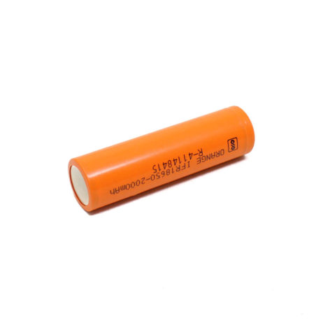 Orange Orange A Grade IFR18650 2000mAh 3c LiFePO4 Battery 2