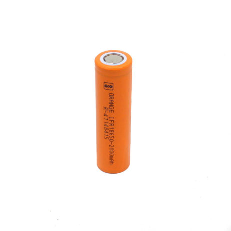 Orange Orange A Grade IFR18650 2000mAh 3c LiFePO4 Battery 3