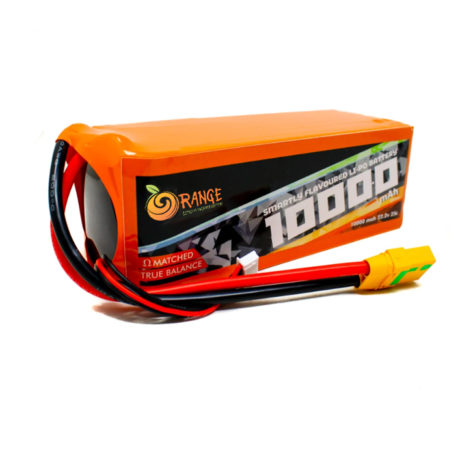 Orange 1125089 Orange 10000mAh 6S 25C 50C 22.2V Lithium Polymer Battery Pack