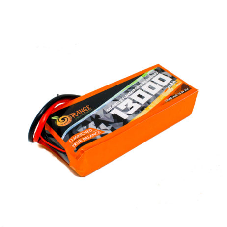 Orange 22.2V 13000mAh 35C 4S Lithium Polymer Battery Pack