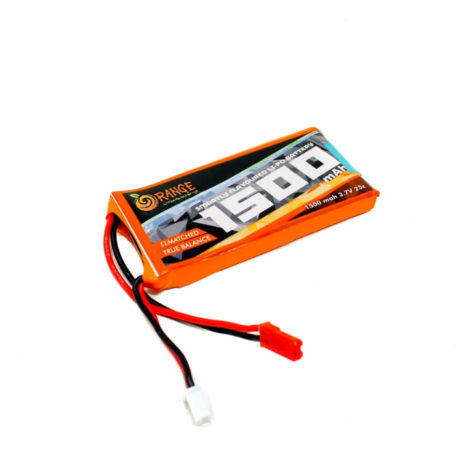 Orange 1125094 Orange 1500mAh 1S 25C 50C 3.7V Lithium Polymer Battery Pack