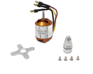 A2217 2300KV RC Brushless Out-runner Motor welded Banana Connector (Male)