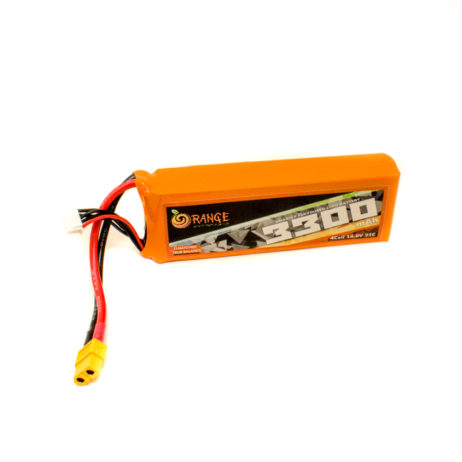 Orange 159742 Orange 3300mAh 4S 25C 50C 14.8V Lithium Polymer Battery Pack