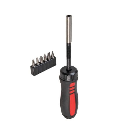 DURATOOL 5011-A3C Screwdriver, Ratchet Set, 6-Piece