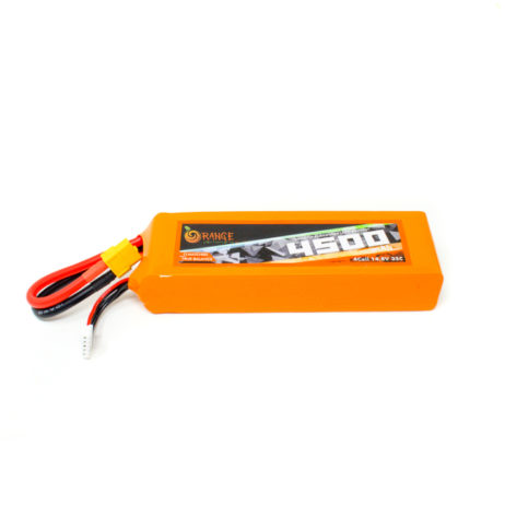 Orange 649554 Orange 4500mAh 4S 35C 70C 14.8V Lithium Polymer Battery Pack