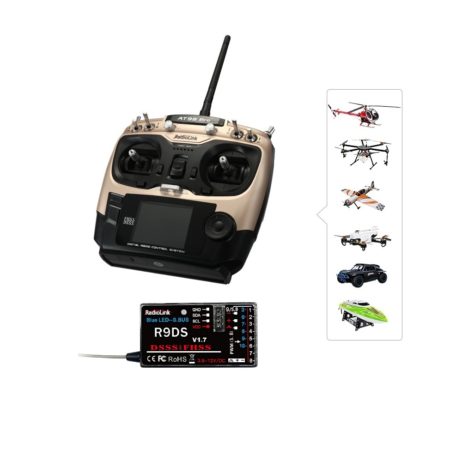 RadioLink Radiolink AT9S Pro 2.4GHz 12CH RC Drone Remote with R9DS Receiver 2