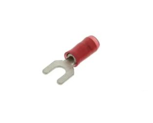 Fork Spade Tongue Terminal, PIDG, 22AWG to 16AWG, 2.62 mm², M3.5, #6, Nylon (Polyamide)