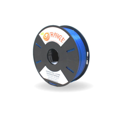 Orange Glitter 1.75mm 3D Printing Filament 1kg-Glitter blue