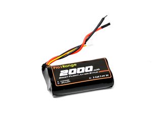 Pro-range INR 18650 7.4V 2000mAh 3C 2S1P Li-Ion Battery Pack (No BMS)