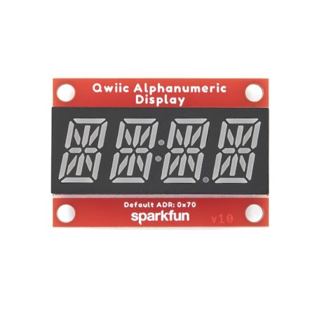 SparkFun 16917 SparkFun Qwiic Alphanumeric Display Blue 03