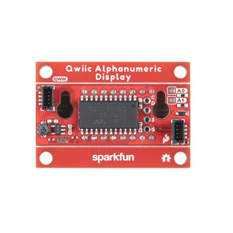 SparkFun 16917 SparkFun Qwiic Alphanumeric Display Blue 04