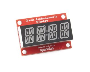 SparkFun Qwiic Alphanumeric Display - Green