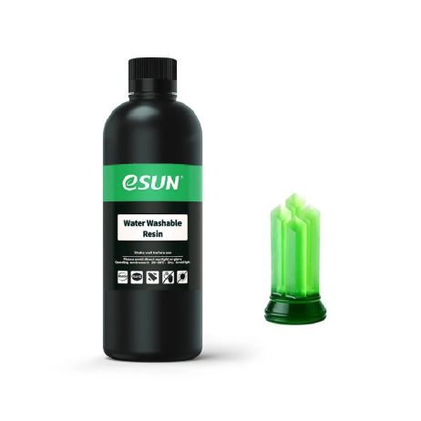 eSun Water Washable Resin-Transparent Green