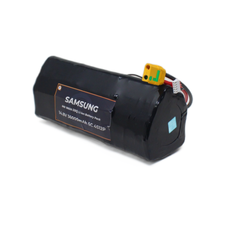 Samsung INR18650-30Q 14.8V 36000mAh 5C 4S12P Li-Ion ROV Battery Pack