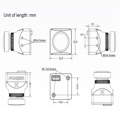 Foxeer Cat 3 Mini FPV Camera