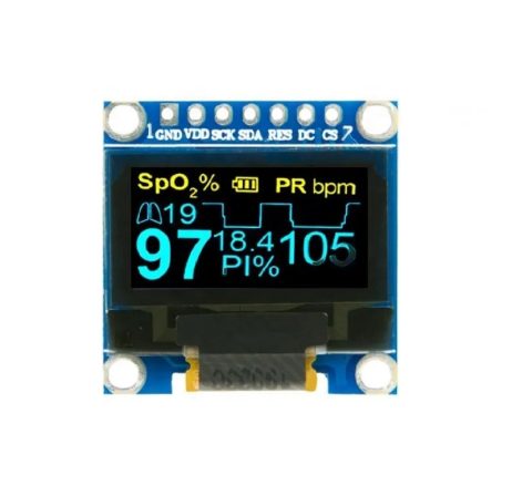 0.96 Inch Yellow & Blue OLED Display Module